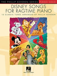 Disney Songs for Ragtime Piano piano sheet music cover